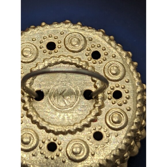 Christmas Ornament Krebs City Skyline Santas Flight Glass Blue Ball Bulb Scene - Picture 7 of 9